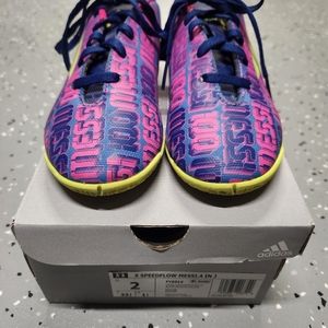Adidas X Speedflow Messi indoor cleats size 2